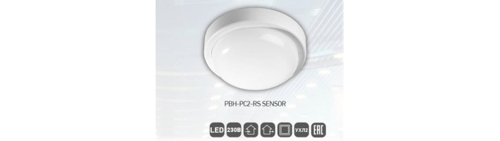 Светильник светодиодный пылевлагозащищенный PBH-PC2-RS SENSOR